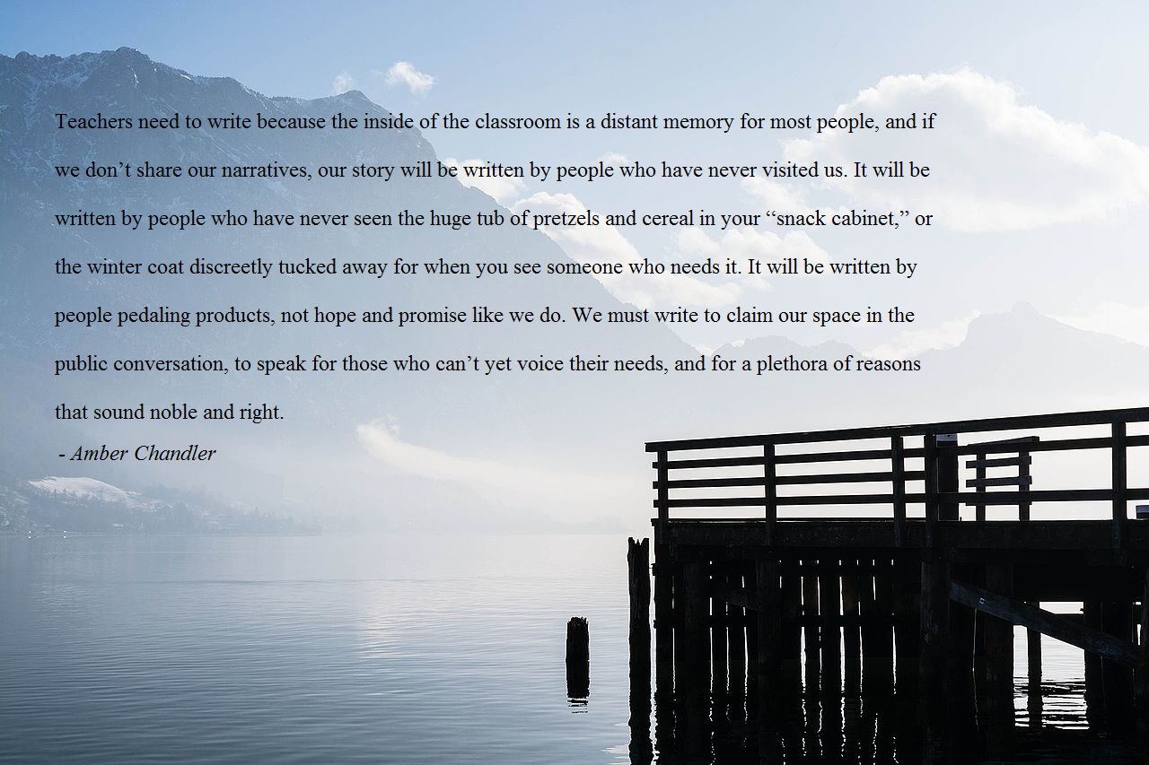 Why I Write