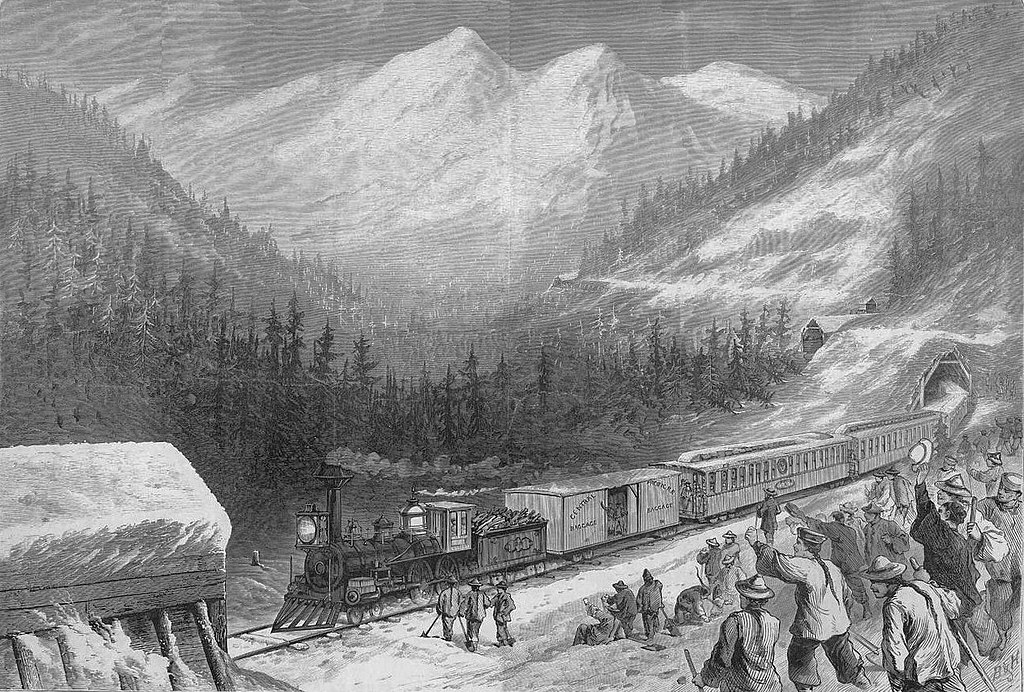 Transcontinental Railroad: The Mountains by Kati, Colton W., Kyle, and Jazmyn