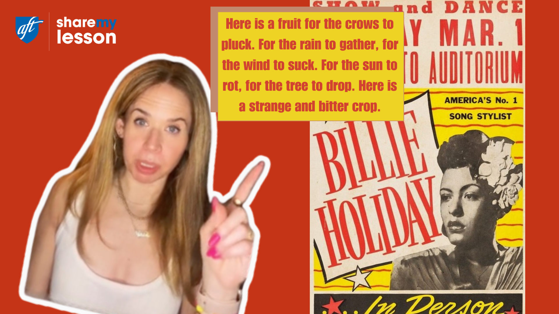 The Song That Shocked America: Billie Holiday and ‘Strange Fruit’