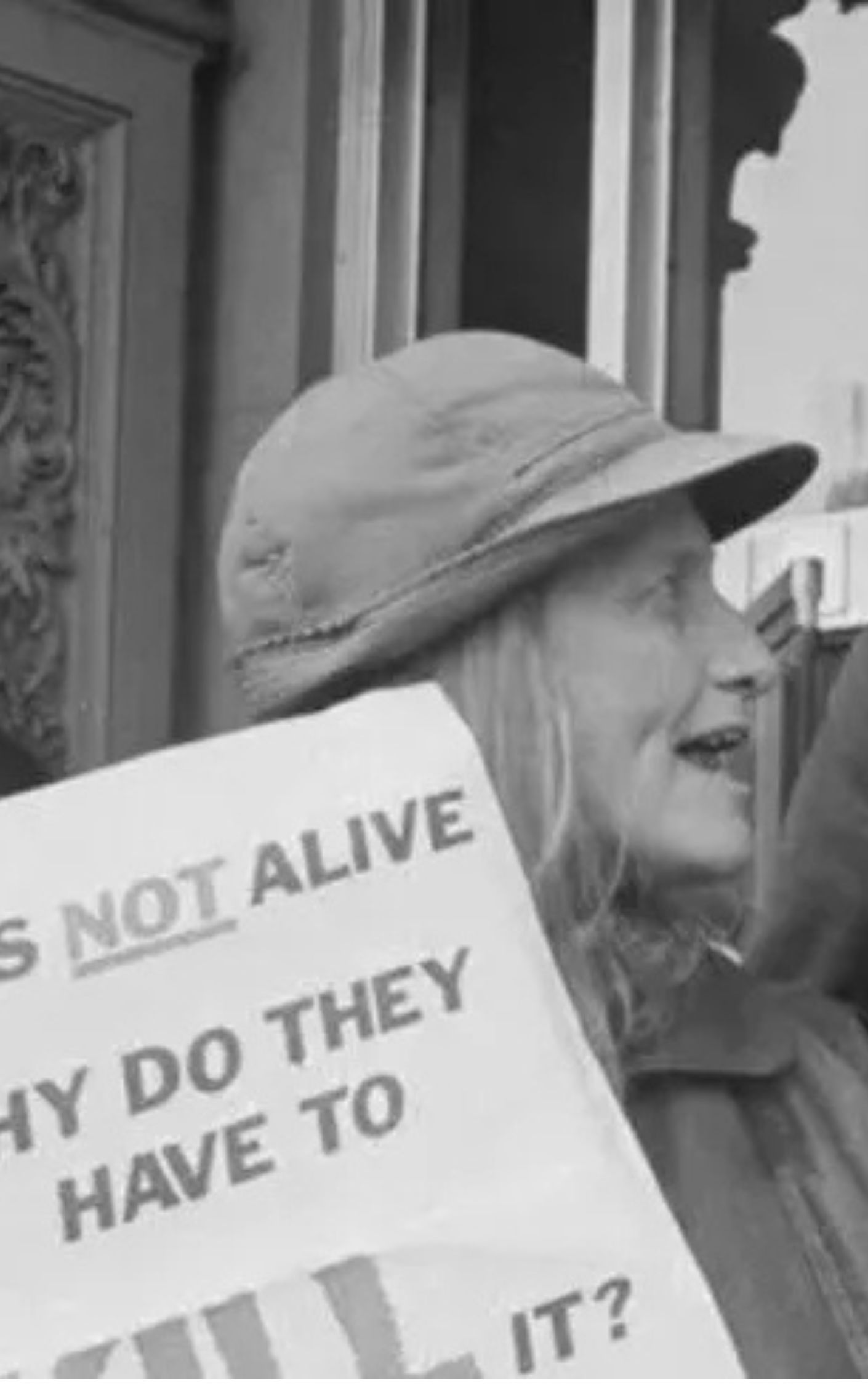 abortion protester