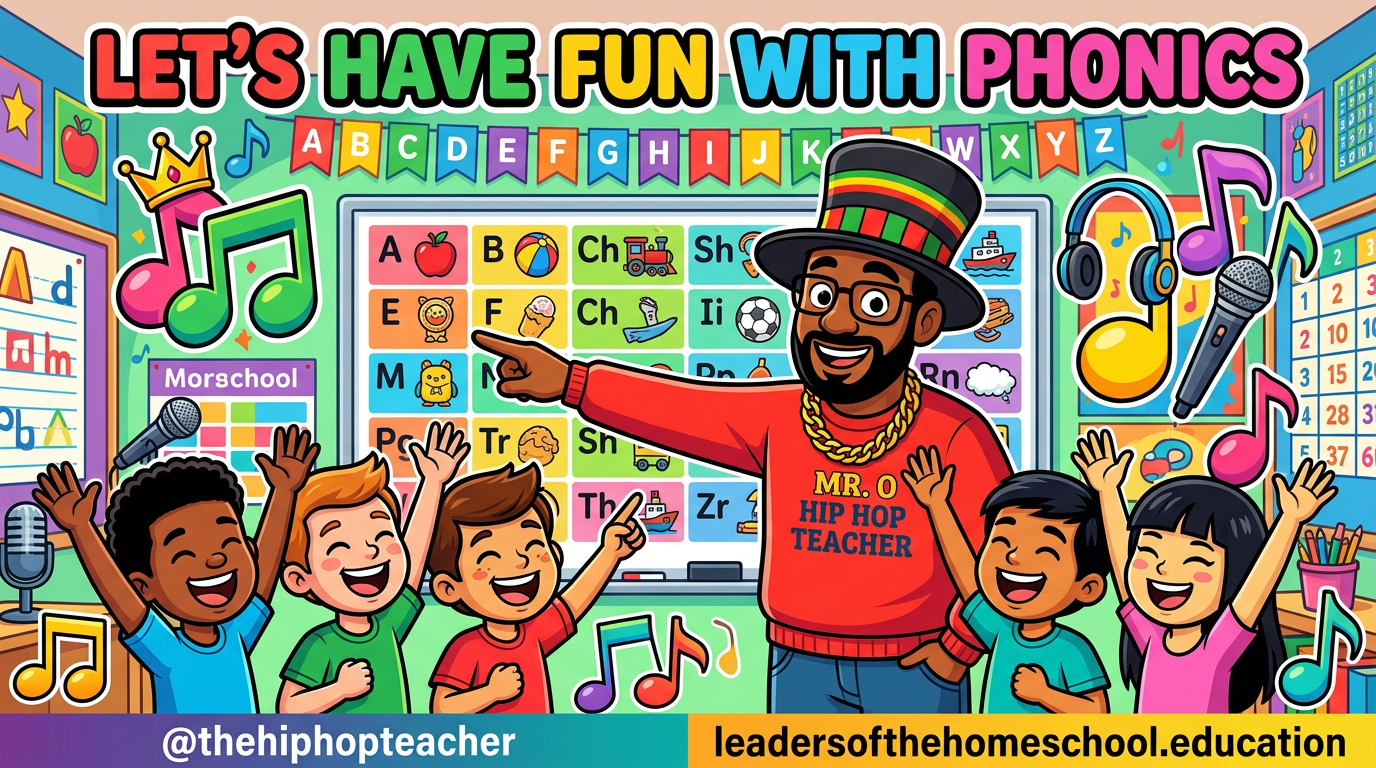 Let’s Have Fun with Phonics! Mr. O’s Hip Hop Reading Lessons for Kids, Teachers, and Homeschoolers
