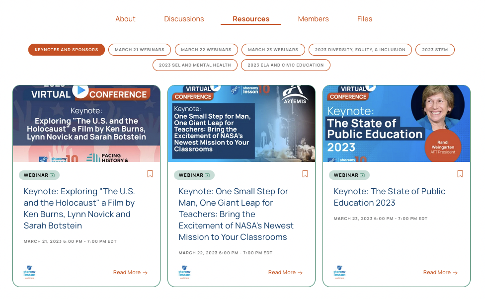 VC23 keynotes