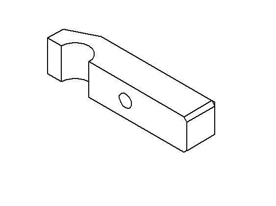 Machining Project blueprint for Quick acting Quill Stop